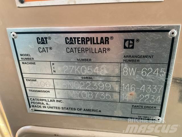 CAT 140H Motoniveladoras