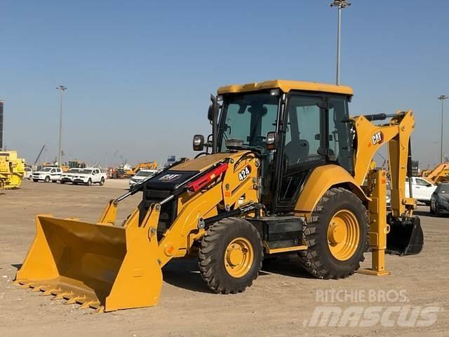 CAT 424 Retroescavadoras