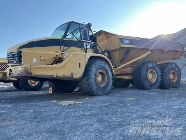 CAT 740 Camiões articulados