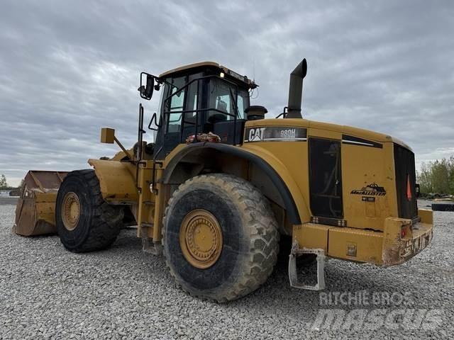 CAT 980H Pás carregadoras de rodas
