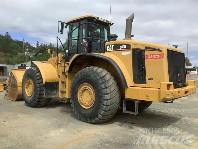 CAT 980H Pás carregadoras de rodas