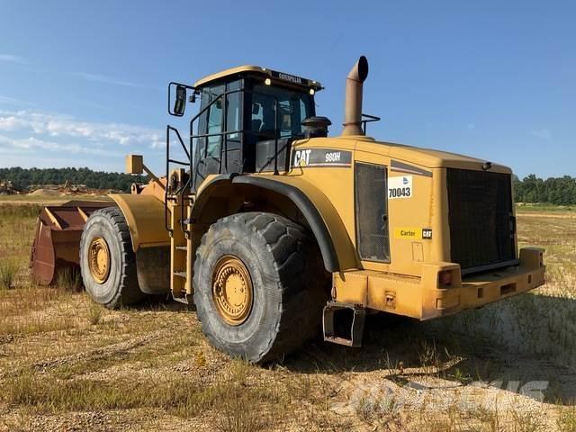 CAT 980H Pás carregadoras de rodas