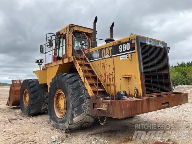 CAT 990 Pás carregadoras de rodas