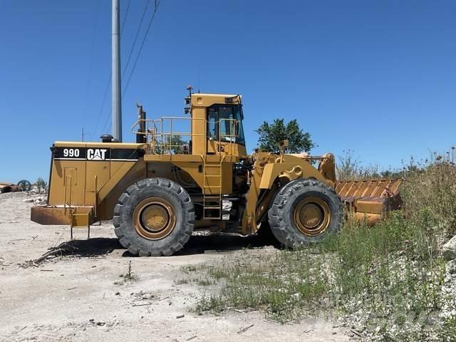 CAT 990 Pás carregadoras de rodas