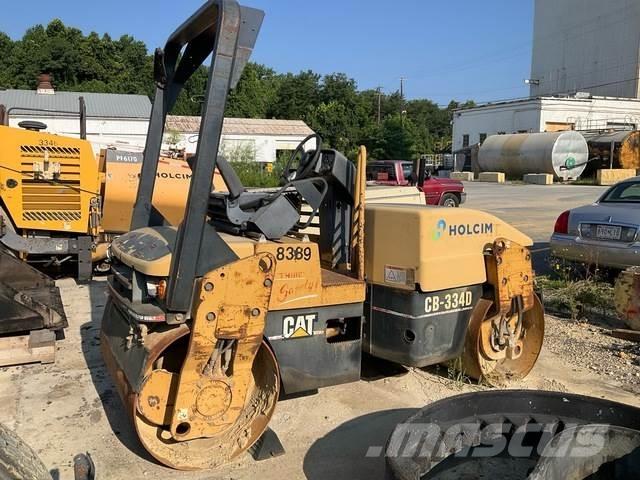 CAT CB-334D Cilindros Compactadores tandem