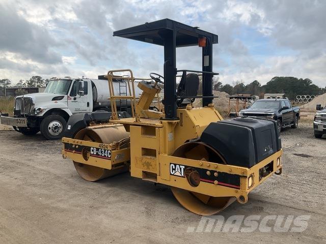 CAT CB-434C Cilindros Compactadores tandem