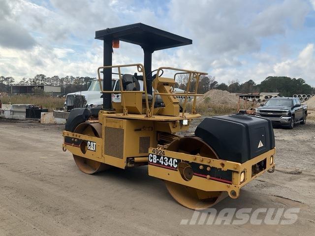 CAT CB-434C Cilindros Compactadores tandem