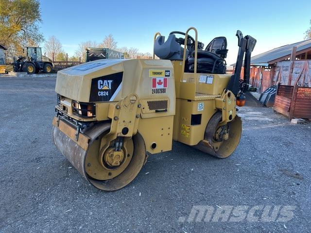 CAT CB24XT Cilindros Compactadores tandem