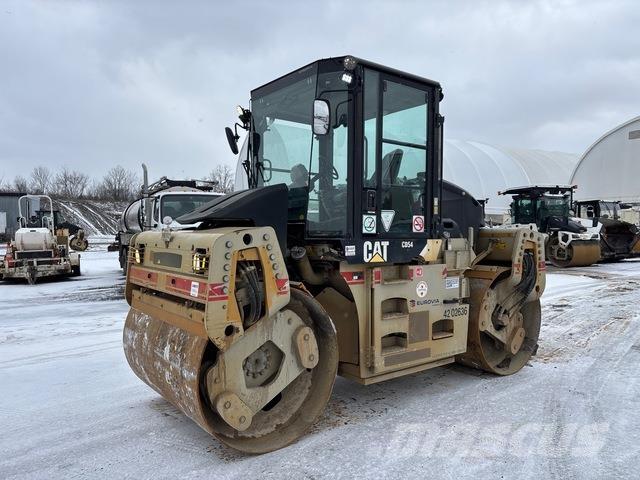 CAT CD54 Cilindros Compactadores tandem