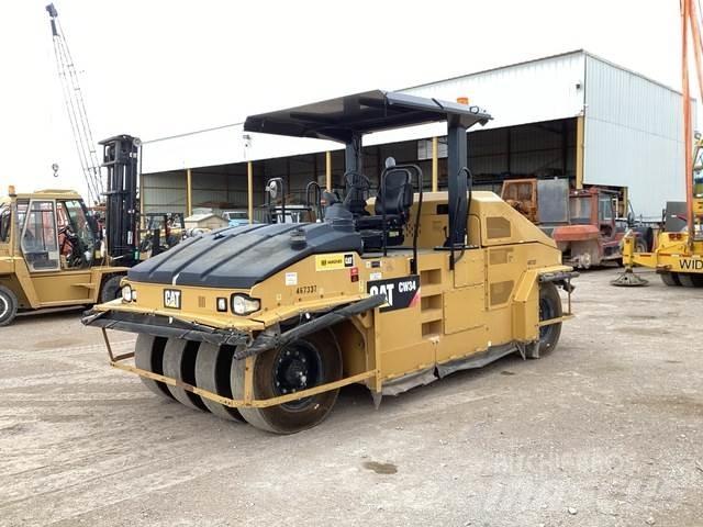 CAT CW34 Cilindros Compactadores de pneus