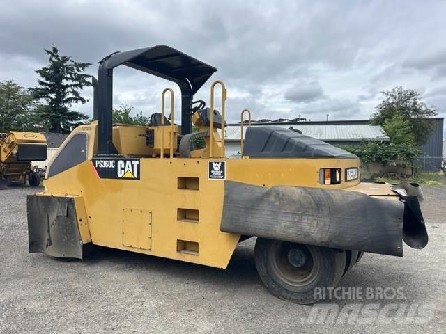 CAT PS-360C Cilindros Compactadores de pneus