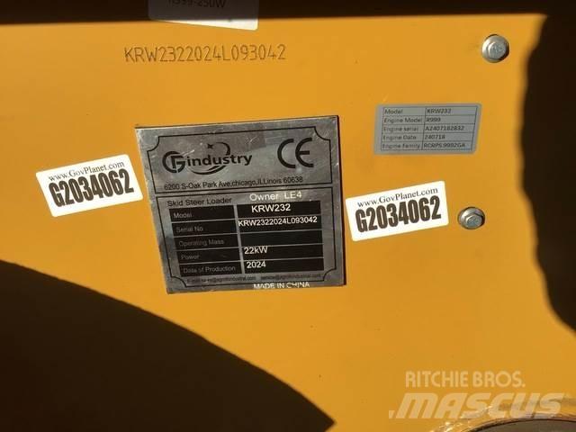 CFG KRW232 Carregadoras de direcção deslizante