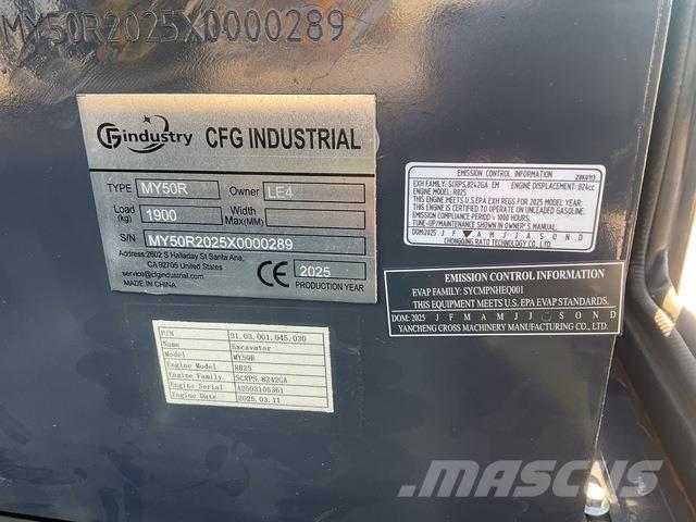 CFG MY50R Escavadoras de rastos