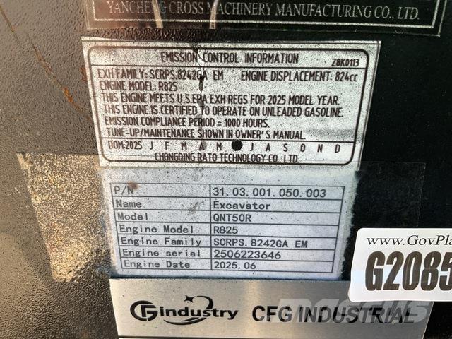 CFG QNT50R Escavadoras de rastos