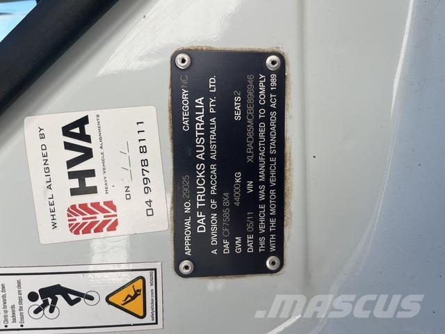 DAF CF85.460 Camiões Aspiradores Combi