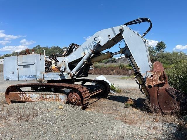 Demag H85 Escavadoras com Pá frontal