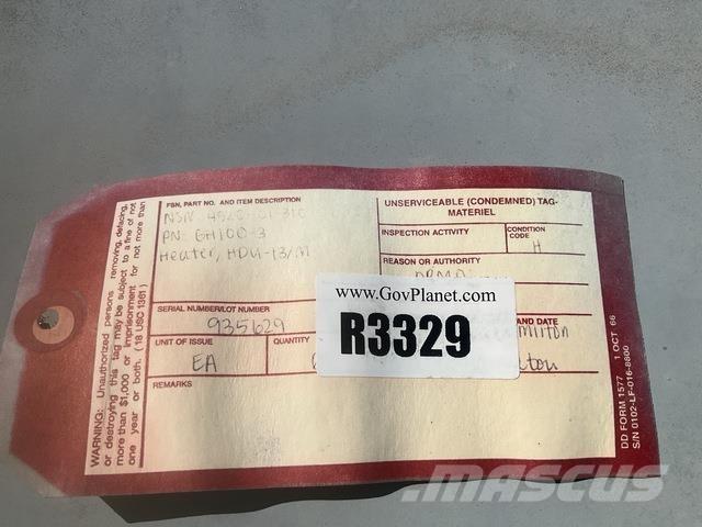  DRS 74000-3 Equipamento de aquecimento e descongelamento