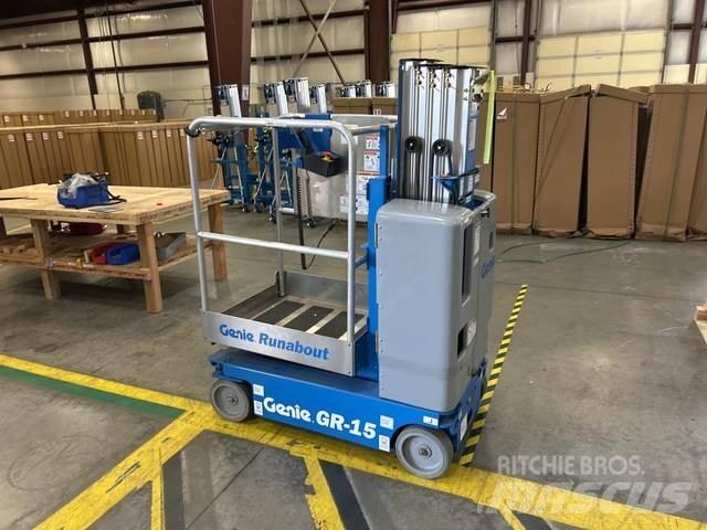 Genie GR-15 Plataformas de Mastro Vertical