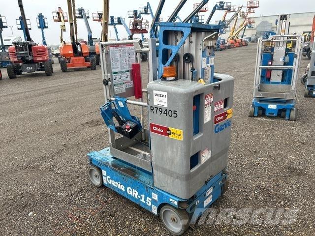 Genie GR-15 Plataformas de Mastro Vertical
