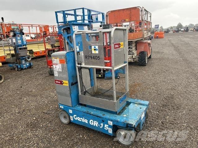 Genie GR-15 Plataformas de Mastro Vertical