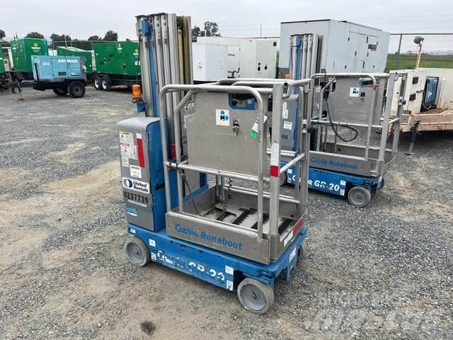 Genie GR-20 Plataformas de Mastro Vertical