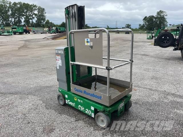 Genie GR-20 Plataformas de Mastro Vertical