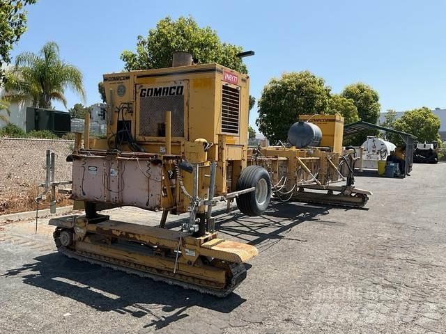 Gomaco TC600 Acessórios para betão