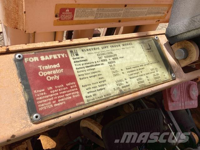 Hyster E40XL Empilhadores eléctricos
