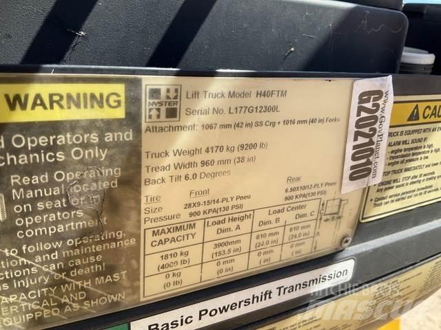 Hyster H40FTM Construção - Outros
