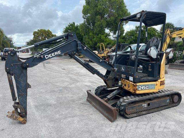 John Deere 26G Escavadoras de rastos