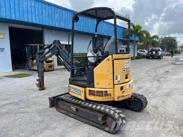 John Deere 26G Escavadoras de rastos
