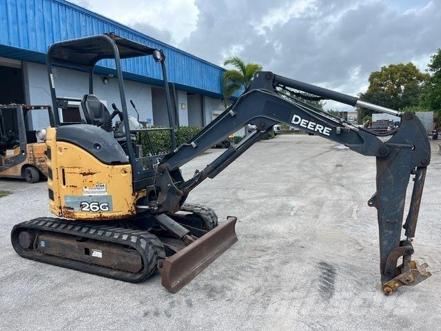 John Deere 26G Escavadoras de rastos