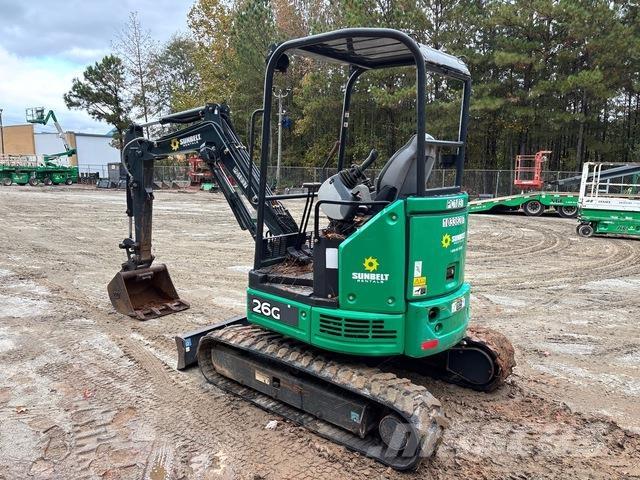 John Deere 26G Escavadoras de rastos