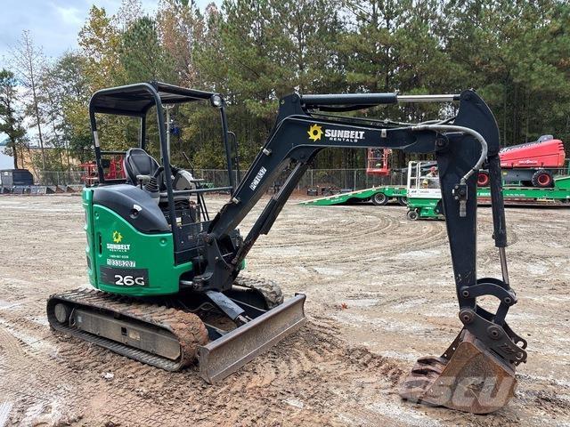 John Deere 26G Escavadoras de rastos