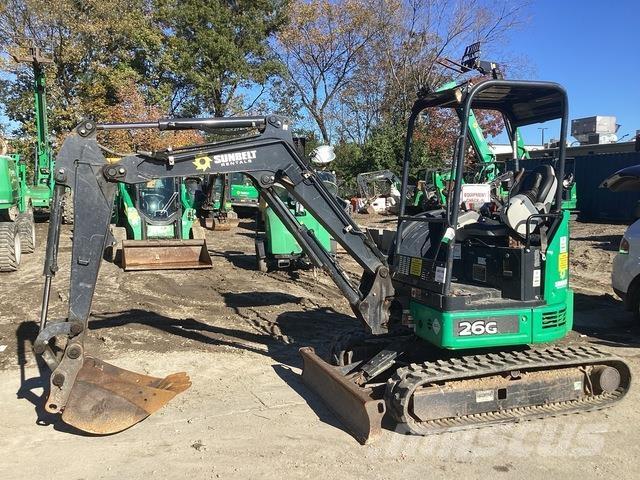 John Deere 26G Escavadoras de rastos