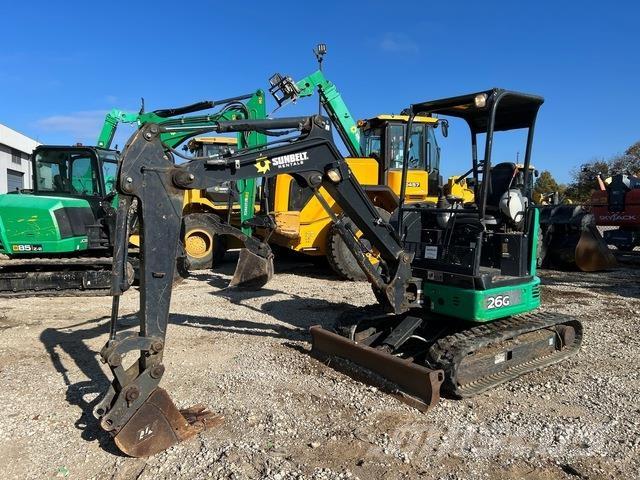 John Deere 26G Escavadoras de rastos