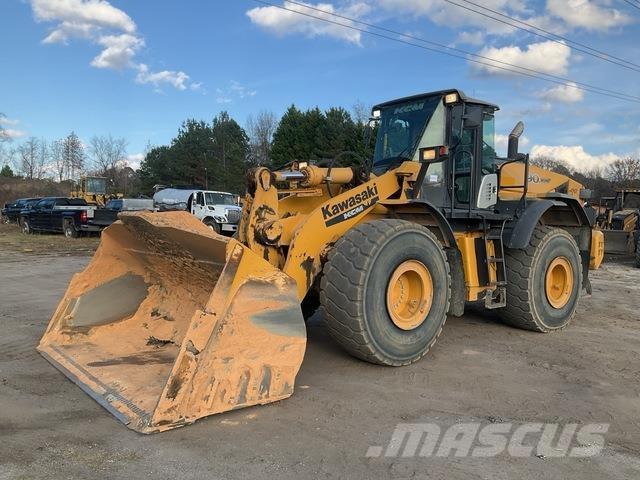 Kawasaki 90Z7B Pás carregadoras de rodas