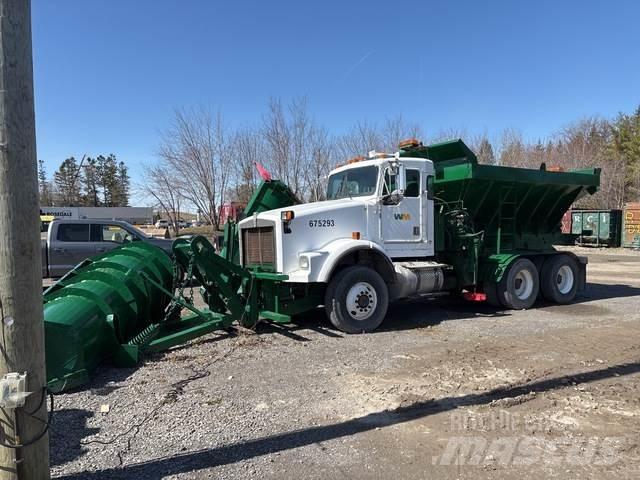 Kenworth T800 Lâminas de neve e arados