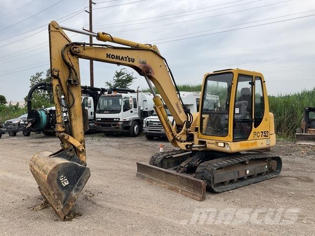 Komatsu PC75R Escavadoras de rastos