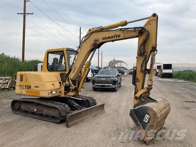 Komatsu PC75R Escavadoras de rastos