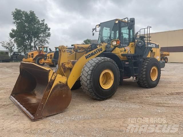 Komatsu WA470 Pás carregadoras de rodas