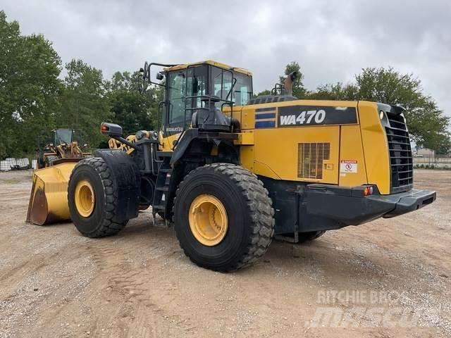 Komatsu WA470 Pás carregadoras de rodas
