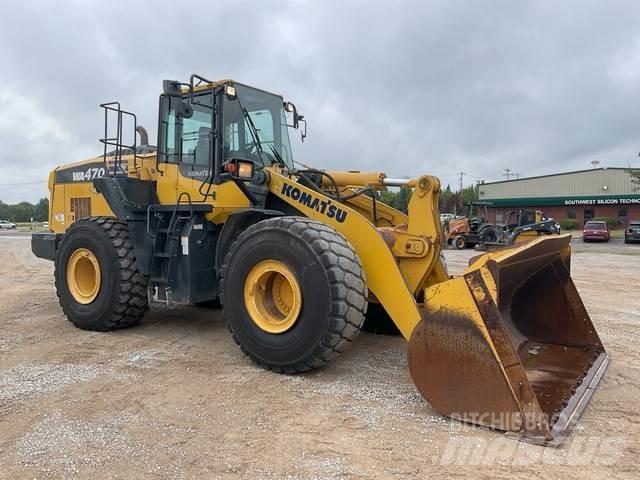 Komatsu WA470 Pás carregadoras de rodas