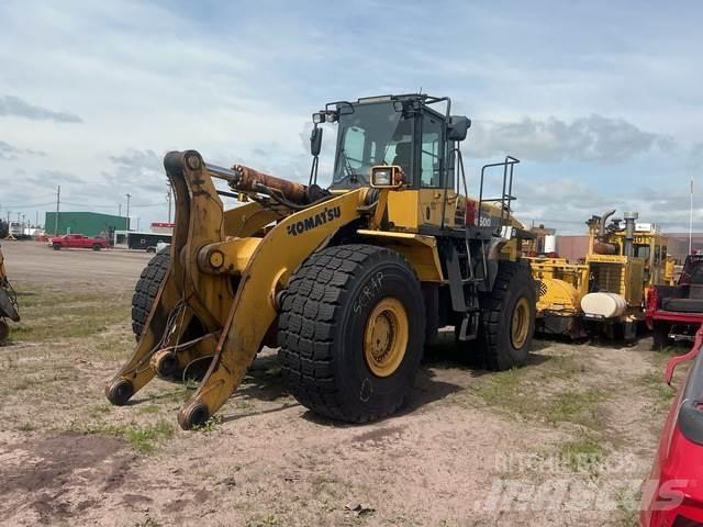 Komatsu WA500 Pás carregadoras de rodas