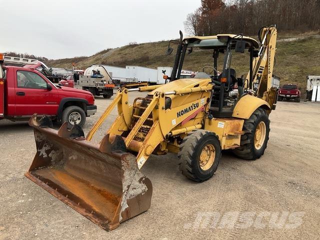 Komatsu WB140 Retroescavadoras