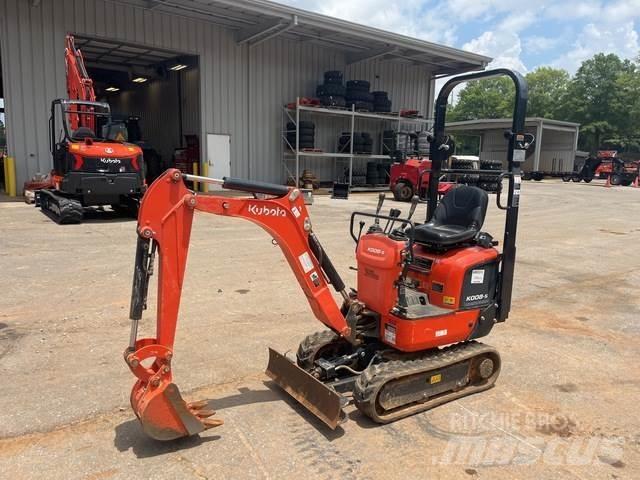 Kubota K008-5 Escavadoras de rastos