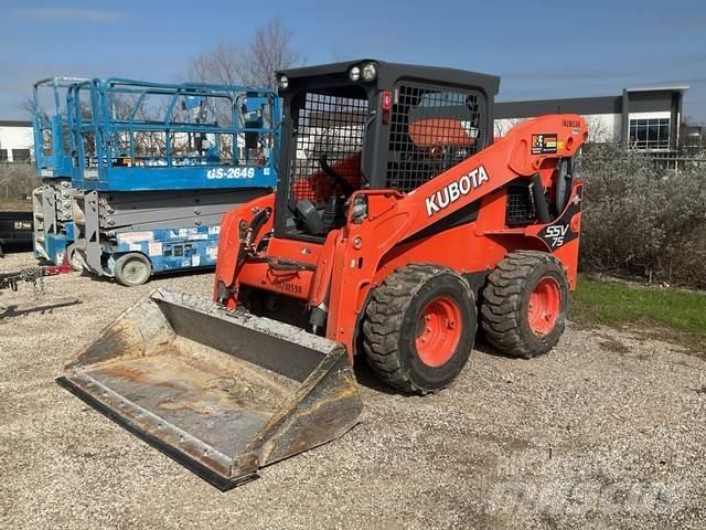 Kubota SSV75 Carregadoras de direcção deslizante