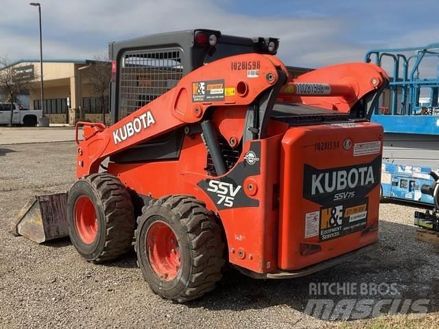 Kubota SSV75 Carregadoras de direcção deslizante