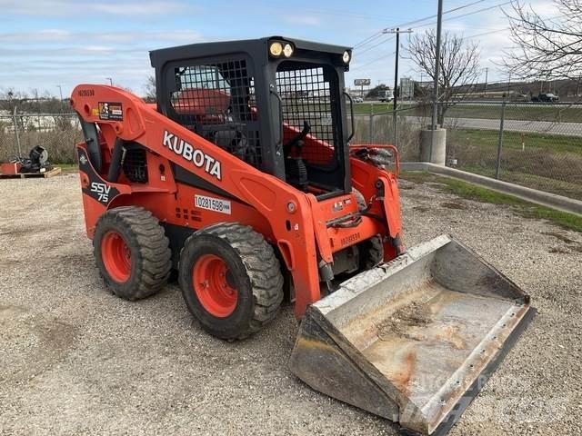 Kubota SSV75 Carregadoras de direcção deslizante