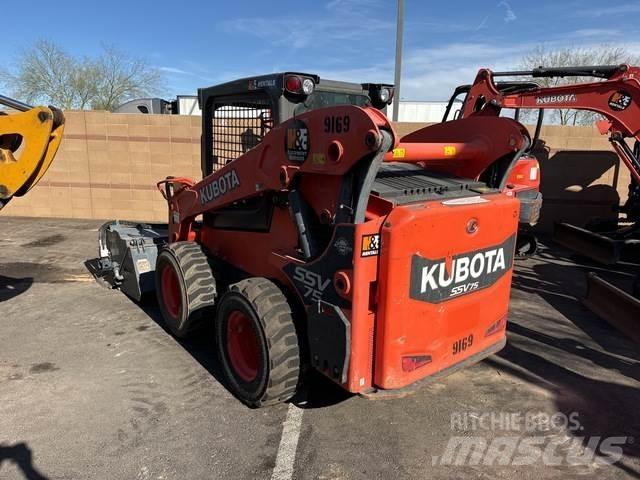Kubota SSV75 Carregadoras de direcção deslizante